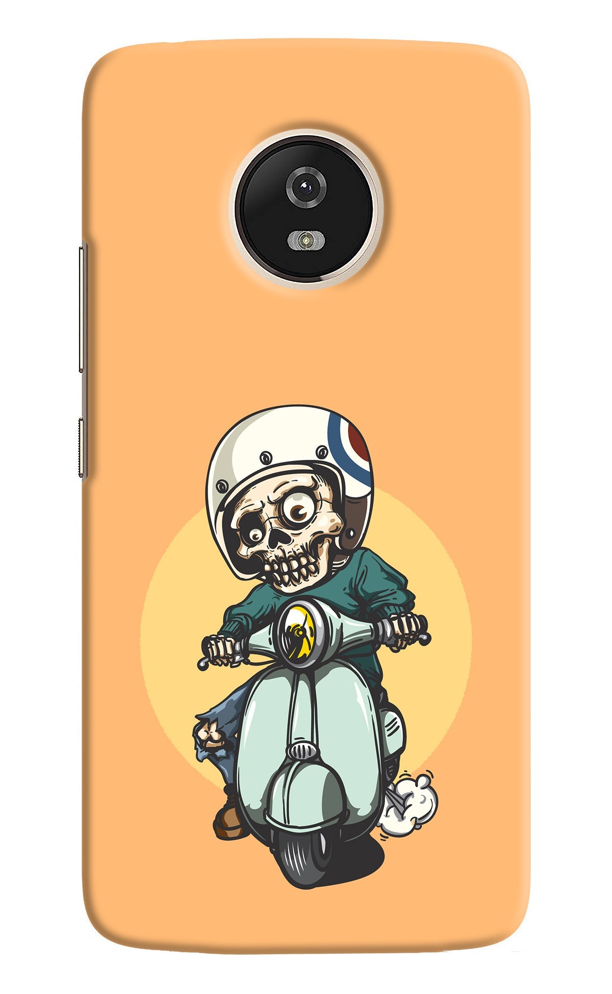 Undead Biker Moto G5 Back Cover