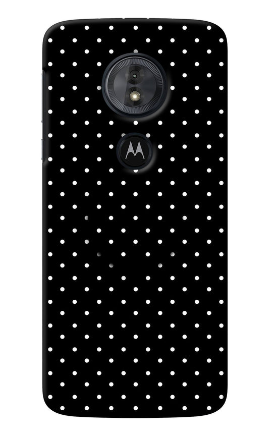 White Dots Moto G6 Play Pop Case