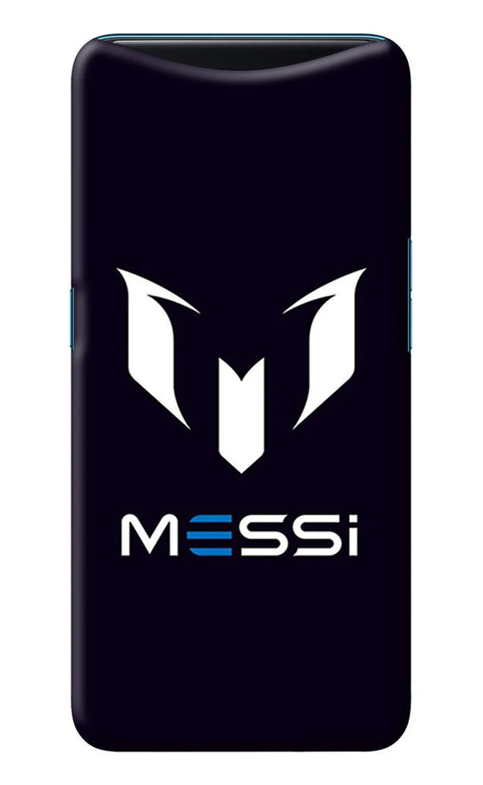 Messi Logo Oppo Find X Back Cover