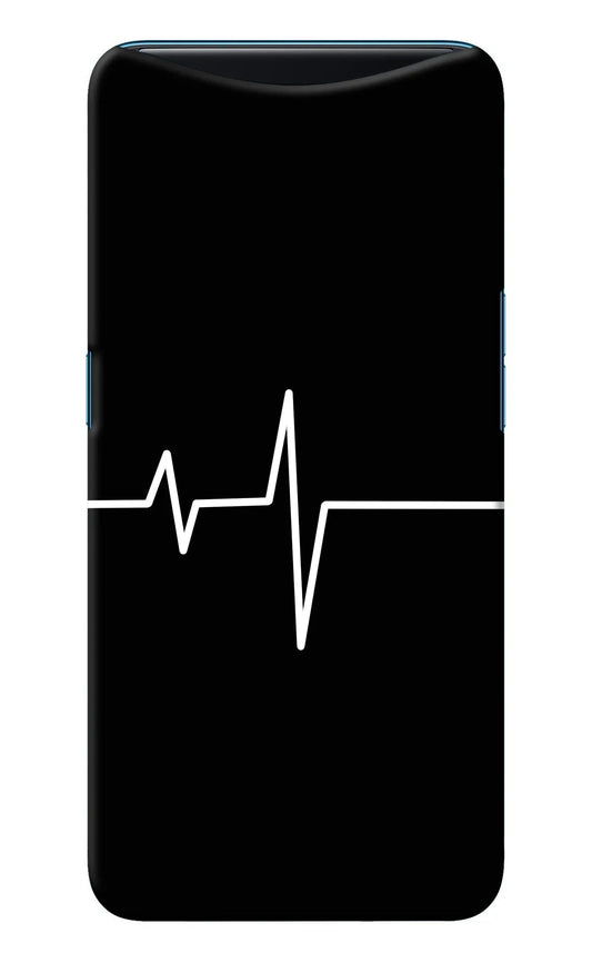 Heart Beats Oppo Find X Back Cover