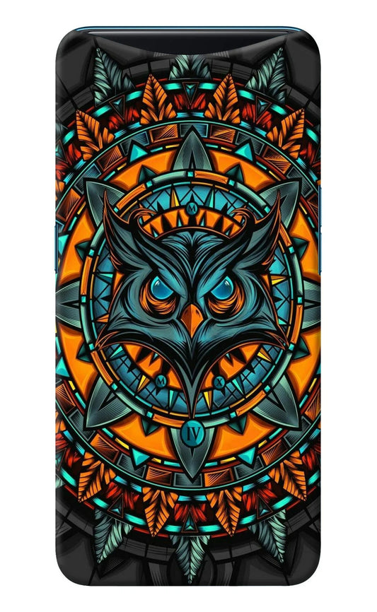 Angry Owl Art Oppo Find X Back Cover