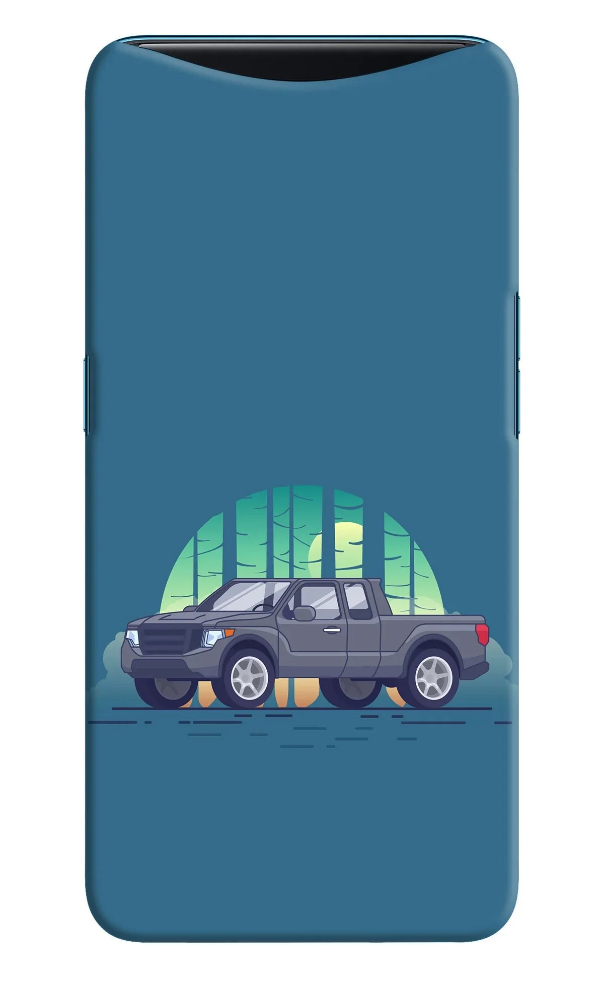 Retro Garage Vibe Oppo Find X Back Cover