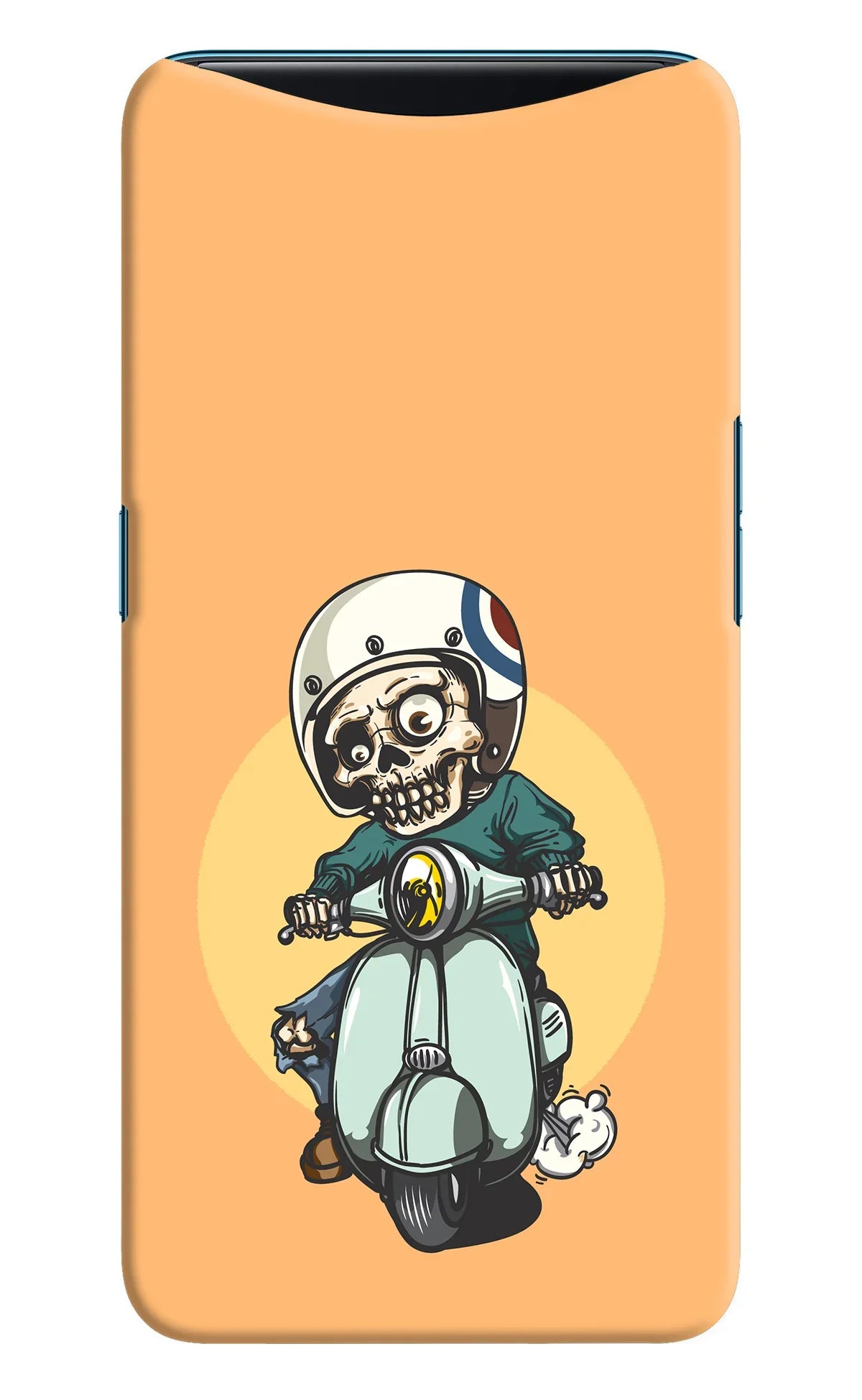 Undead Biker Oppo Find X Back Cover