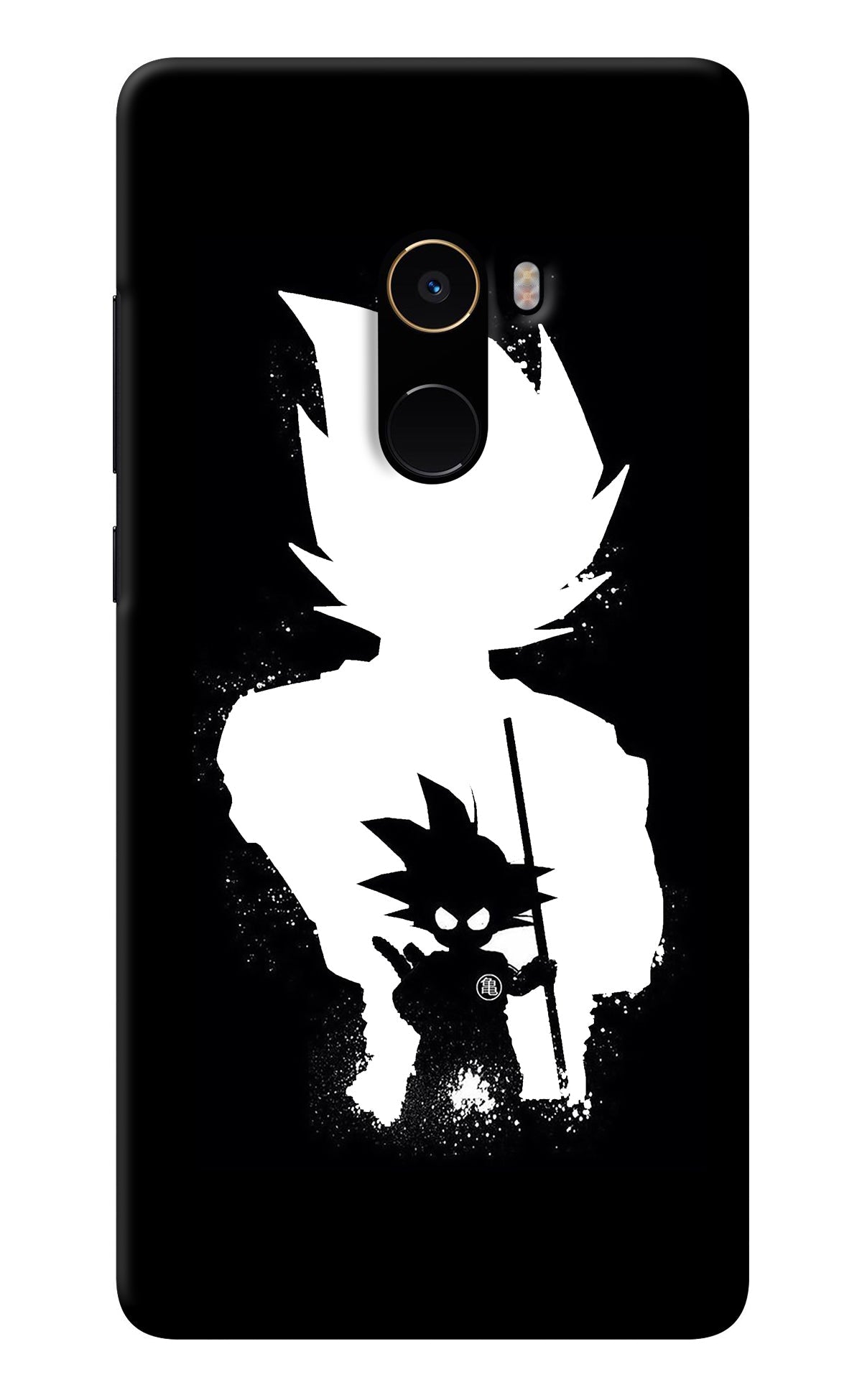 Goku Shadow Mi Mix 2 Back Cover