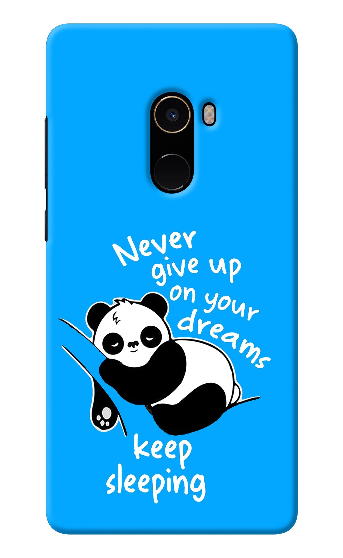 Keep Sleeping Mi Mix 2 Back Cover