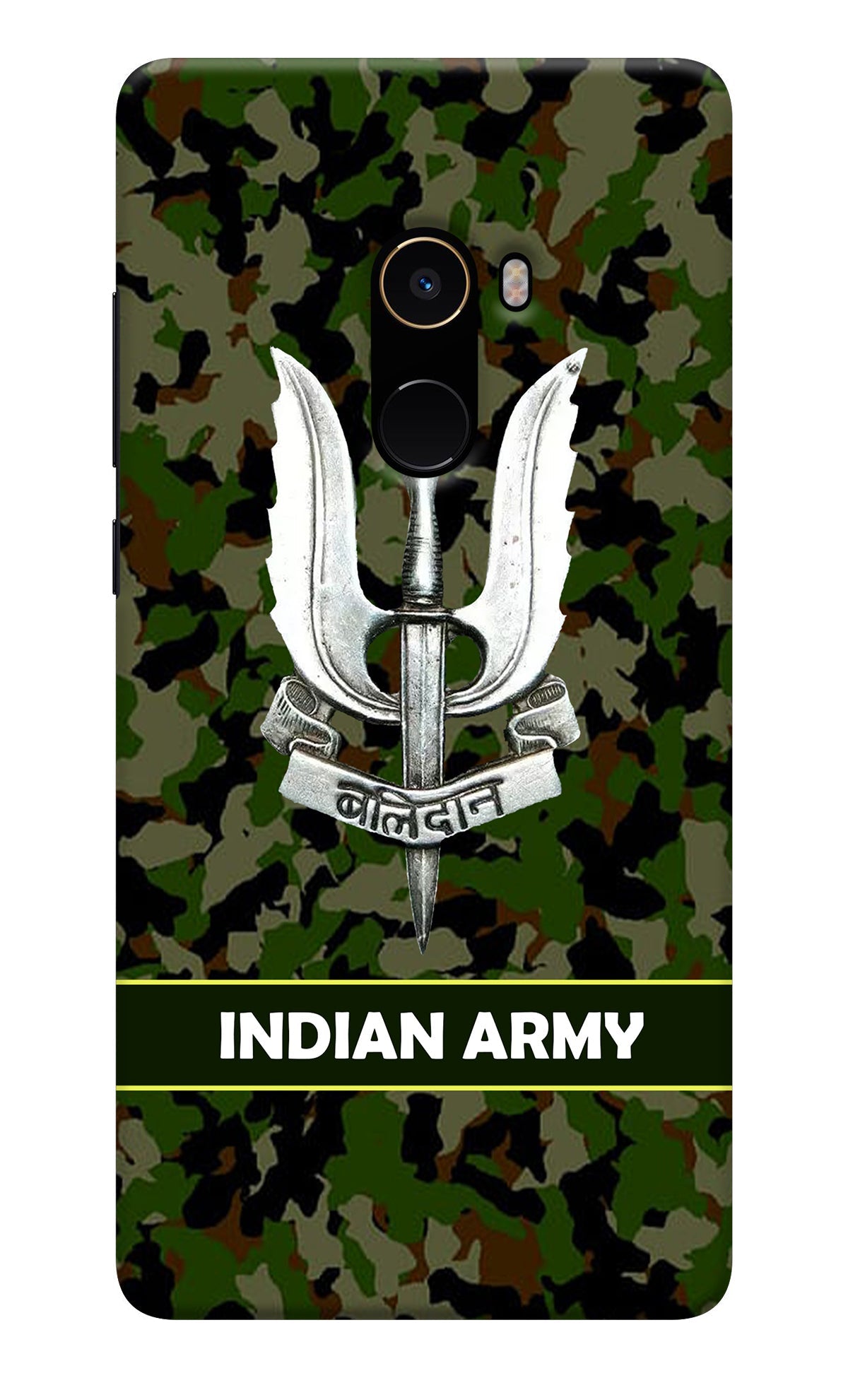 Balidan Indian Logo Mi Mix 2 Back Cover