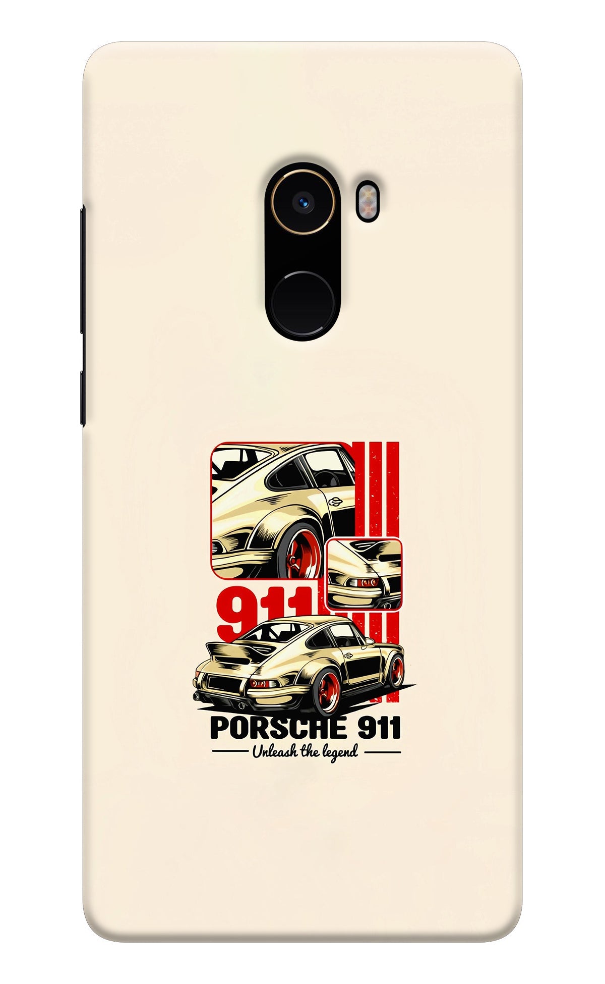 Classic Porsche 911 Mi Mix 2 Back Cover