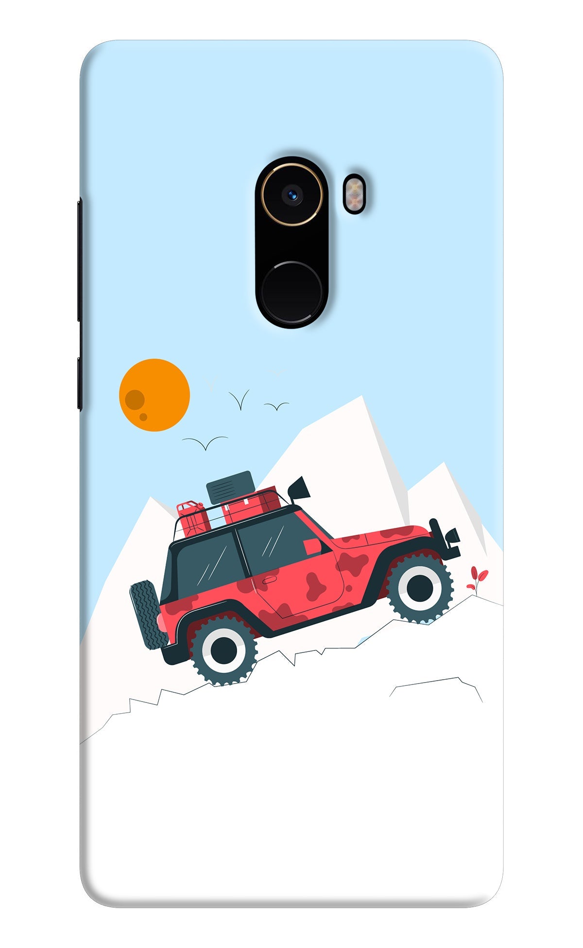 Mountain Trail Beast Mi Mix 2 Back Cover
