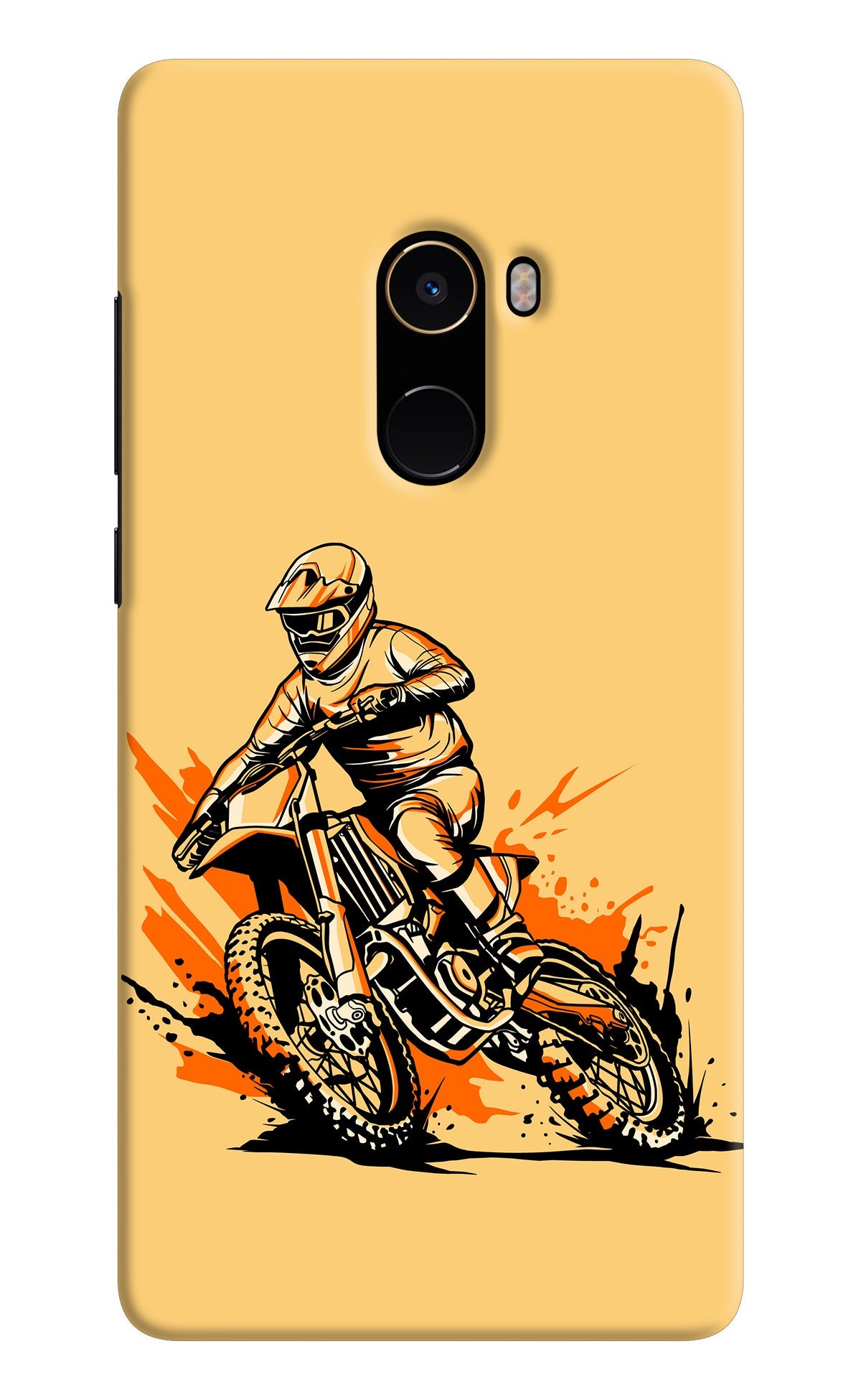 Off-Road Fury Mi Mix 2 Back Cover