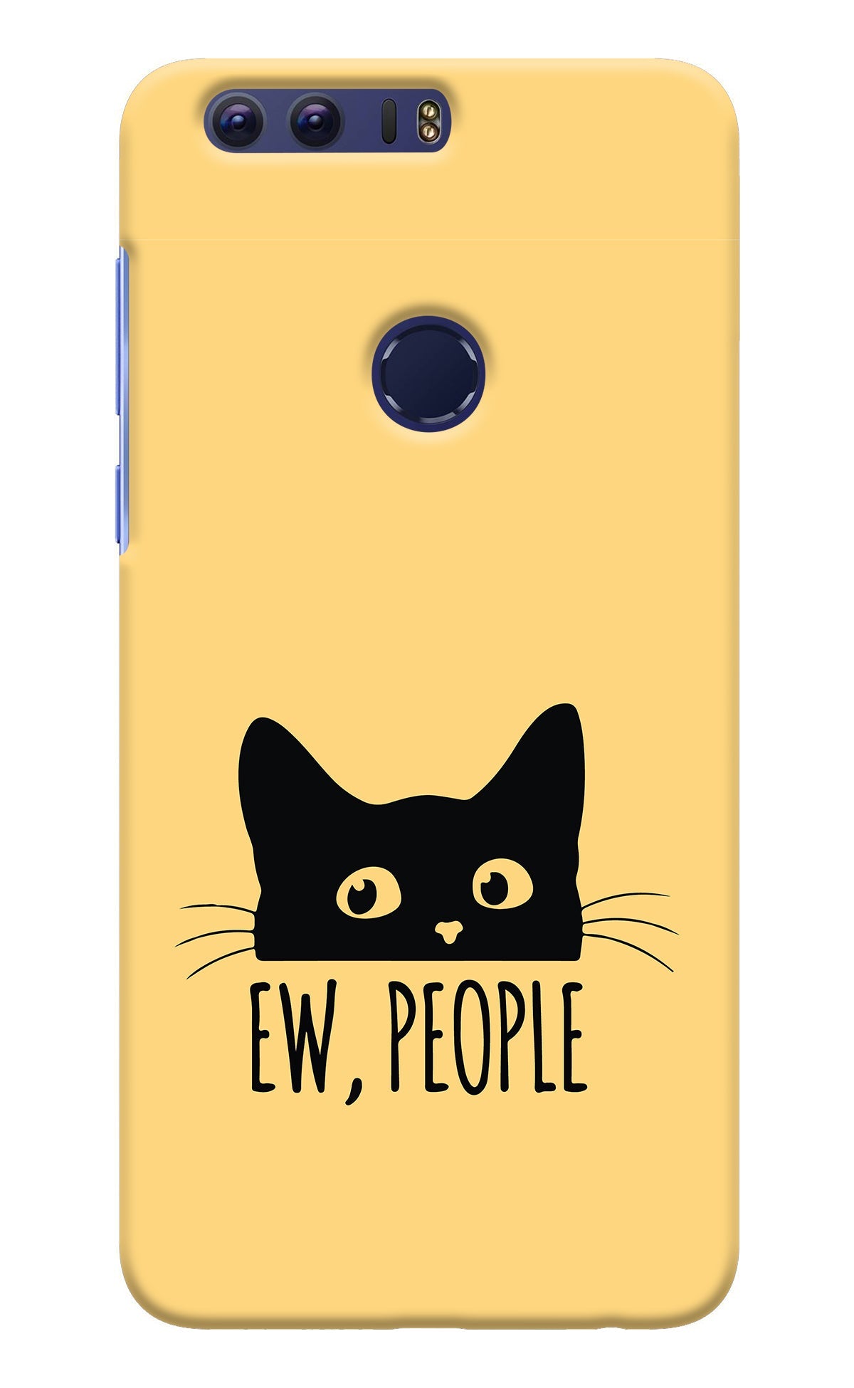 Ew People Catitude Honor 8 Back Cover