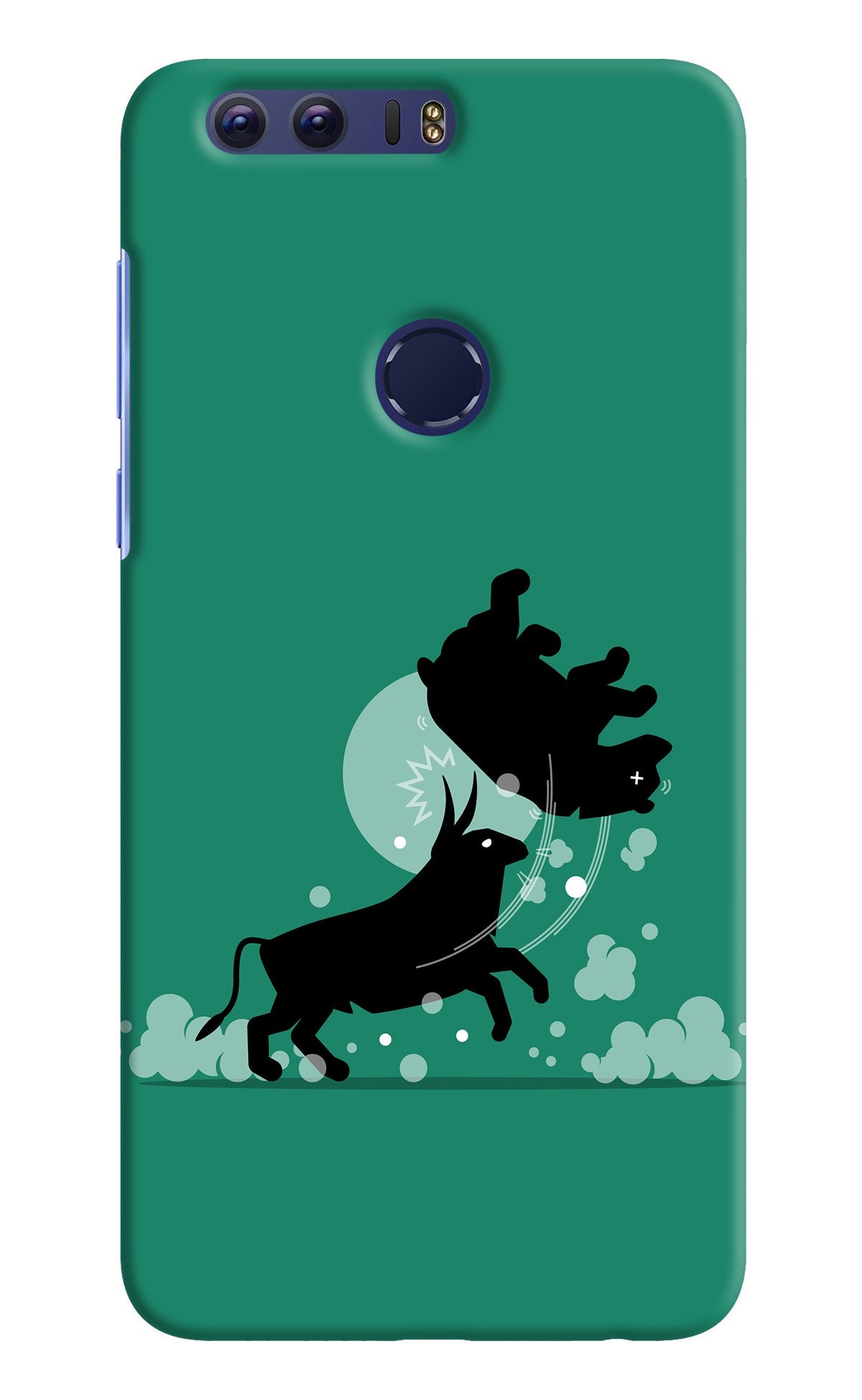 Bull Conqueror Honor 8 Back Cover