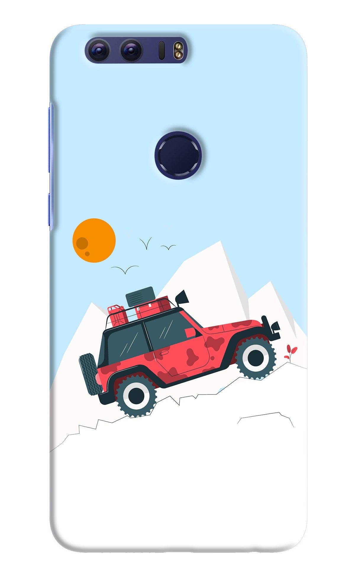 Mountain Trail Beast Honor 8 Back Cover