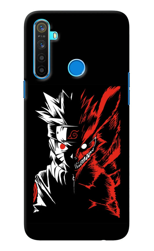 Naruto Two Face Realme 5/5i/5s Back Cover