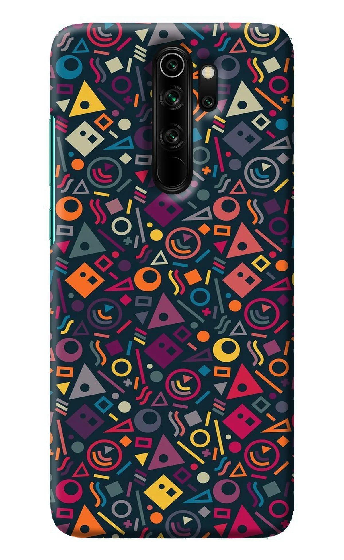 Geometric Abstract Redmi Note 8 Pro Back Cover