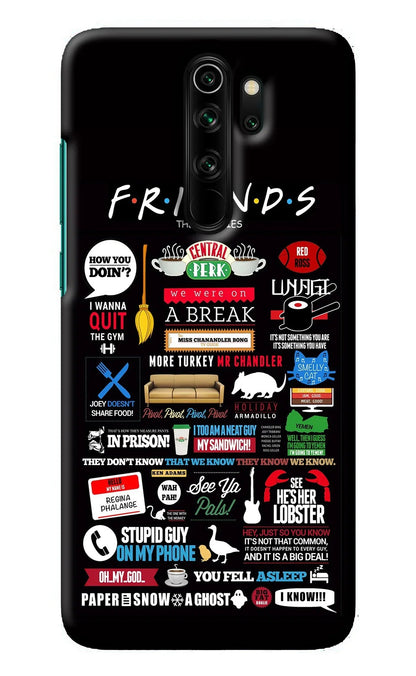 FRIENDS Redmi Note 8 Pro Back Cover