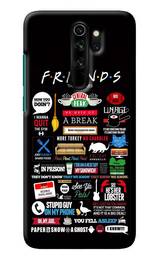 FRIENDS Redmi Note 8 Pro Back Cover