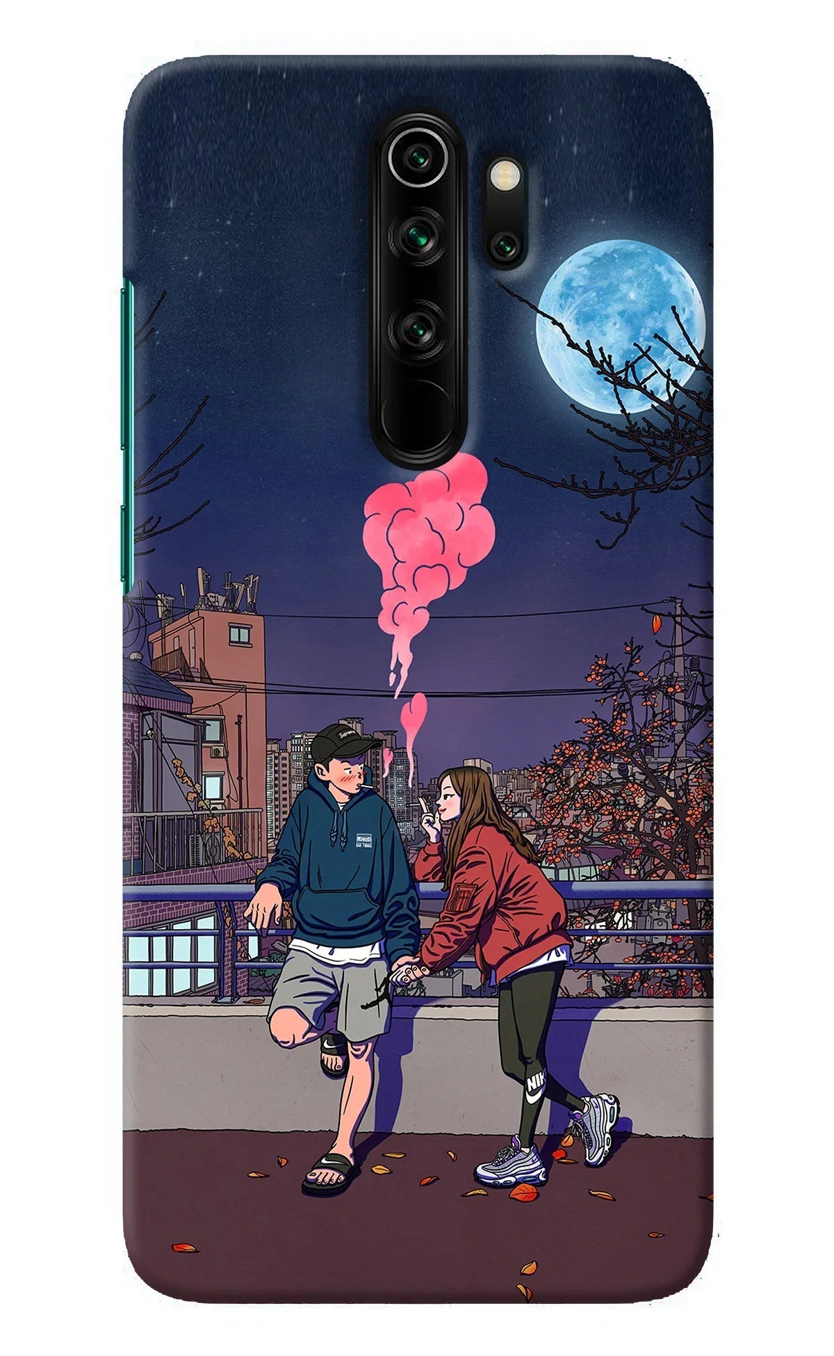 Chilling Couple Redmi Note 8 Pro Back Cover