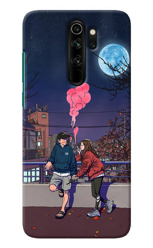 Chilling Couple Redmi Note 8 Pro Back Cover