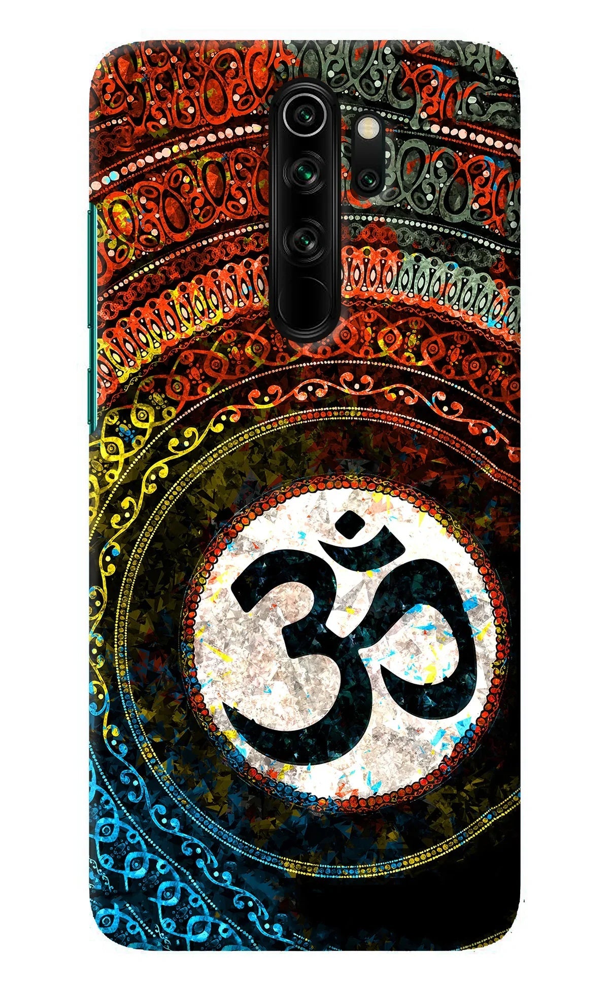 Om Cultural Redmi Note 8 Pro Back Cover