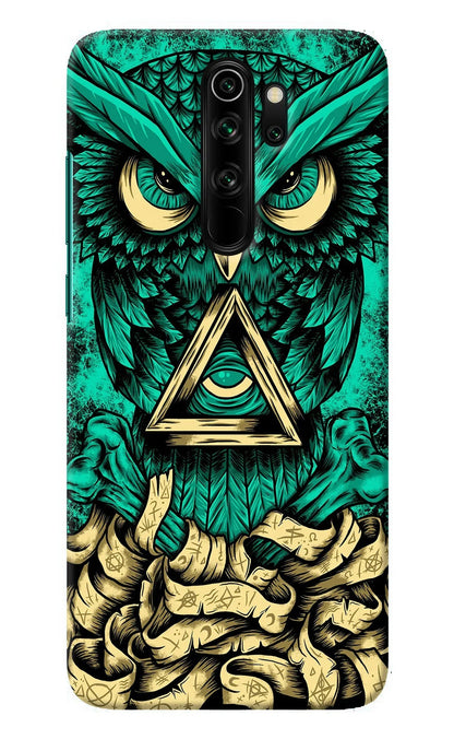Green Owl Redmi Note 8 Pro Back Cover