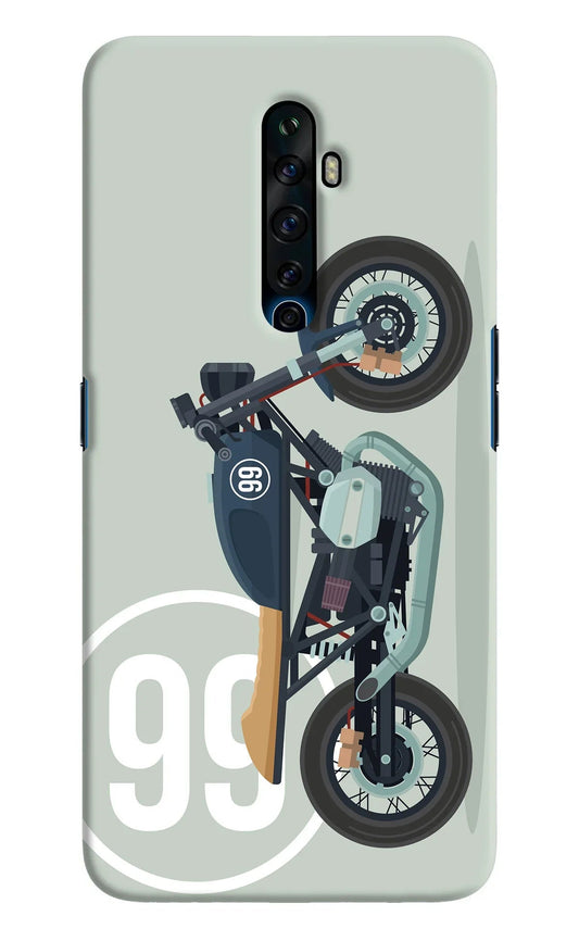 Classic Cafe Racer 99 Oppo Reno2 Z Back Cover