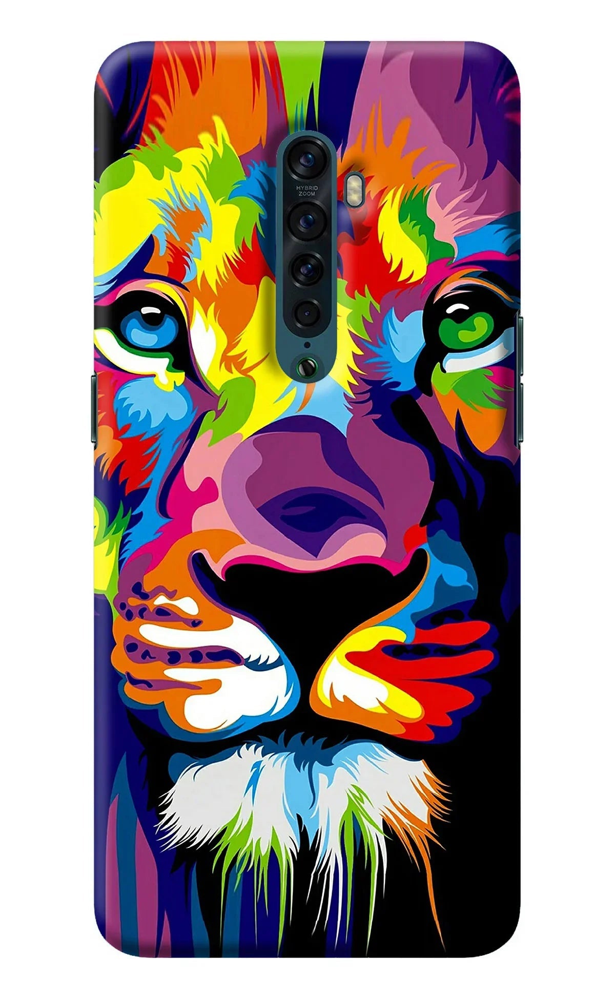 Lion Oppo Reno2 Back Cover