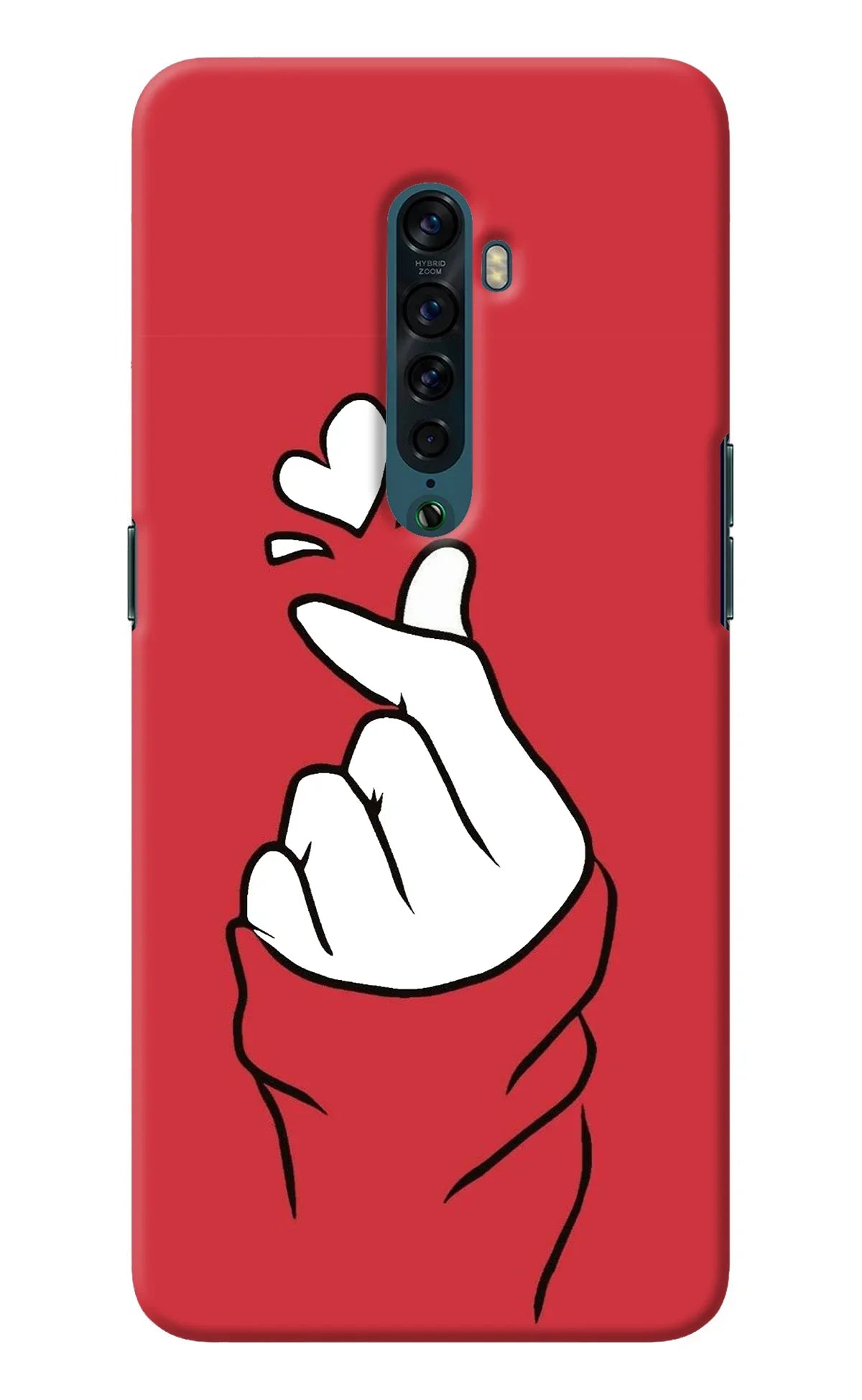 Korean Love Sign Oppo Reno2 Back Cover