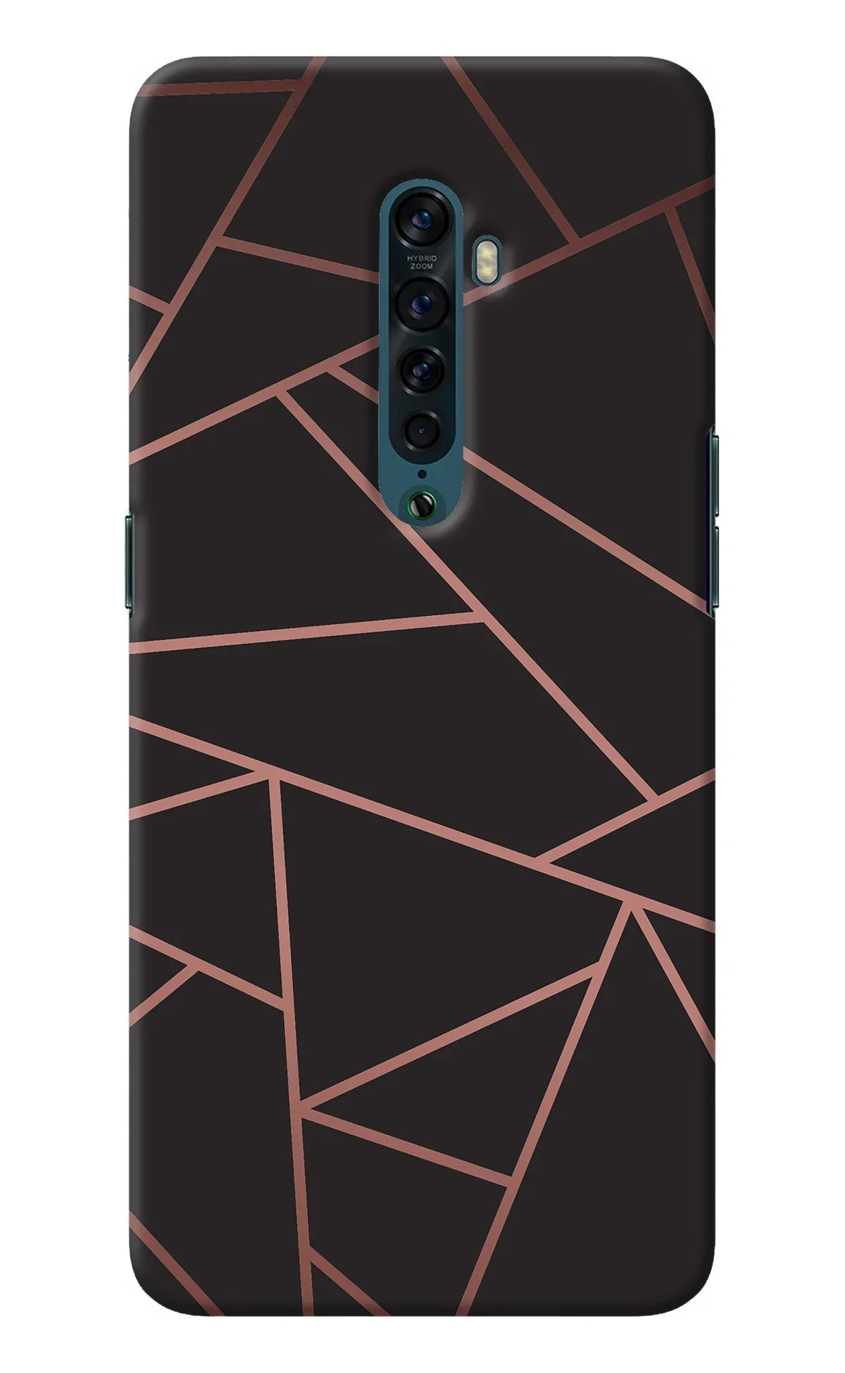 Geometric Pattern Oppo Reno2 Back Cover