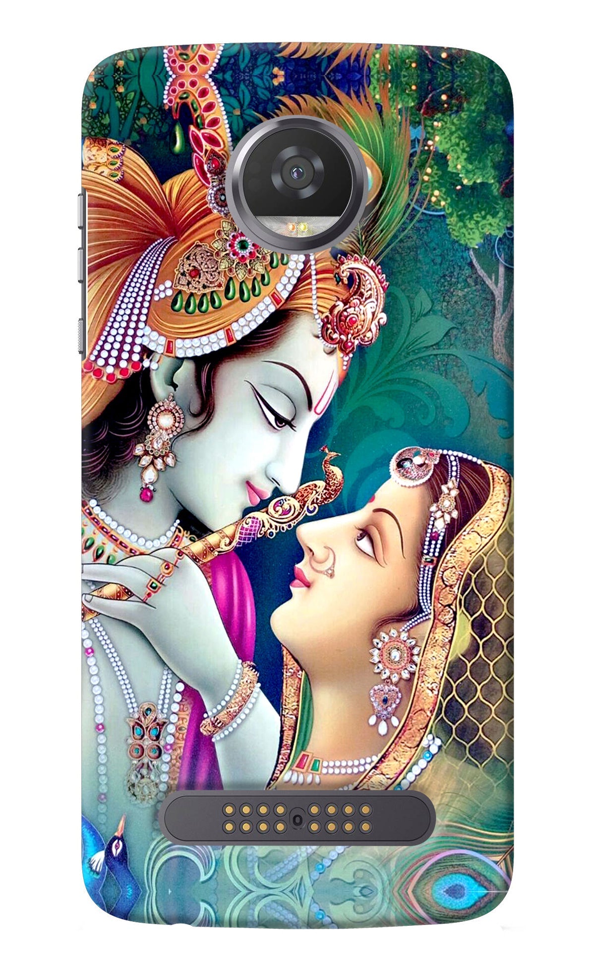 Lord Radha Krishna Moto Z2 Play Back Cover