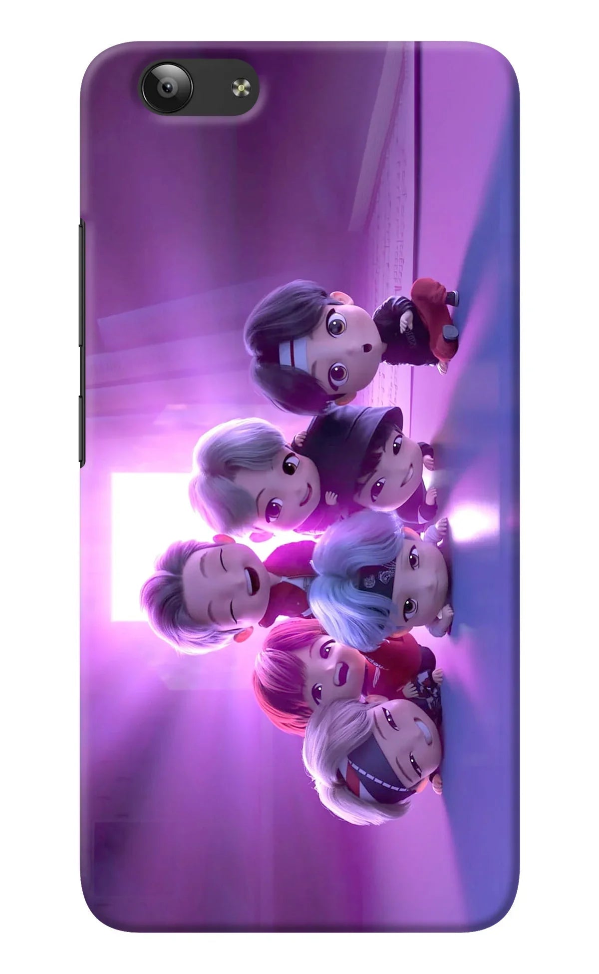 BTS Chibi Vivo Y53 Back Cover