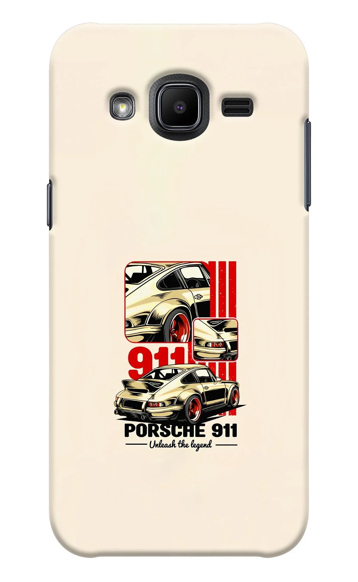 Classic Porsche 911 Samsung J2 2017 Back Cover