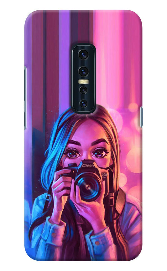 Girl Photographer Vivo V17 Pro Back Cover