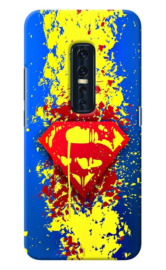 Superman logo Vivo V17 Pro Back Cover