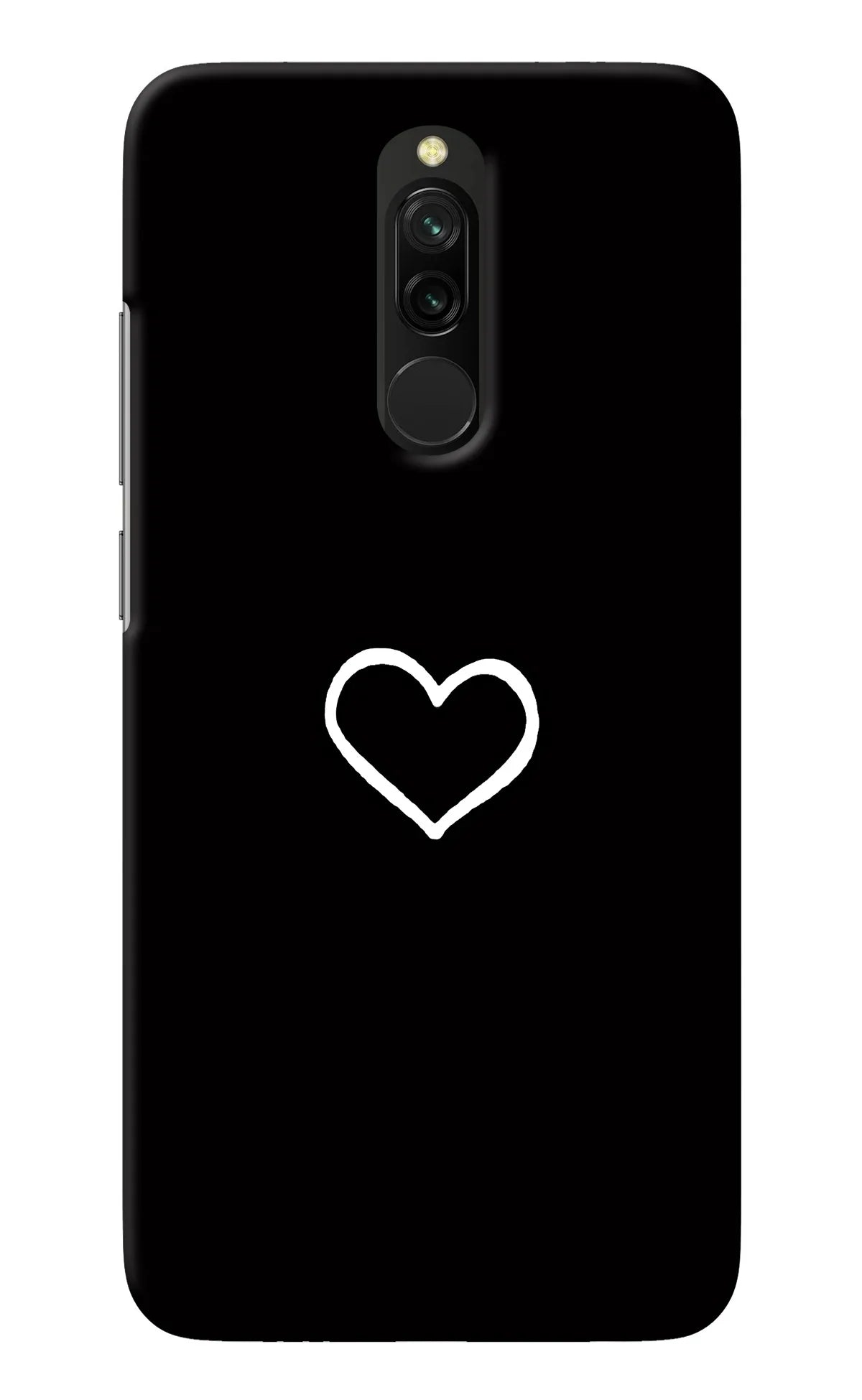 Heart Redmi 8 Back Cover