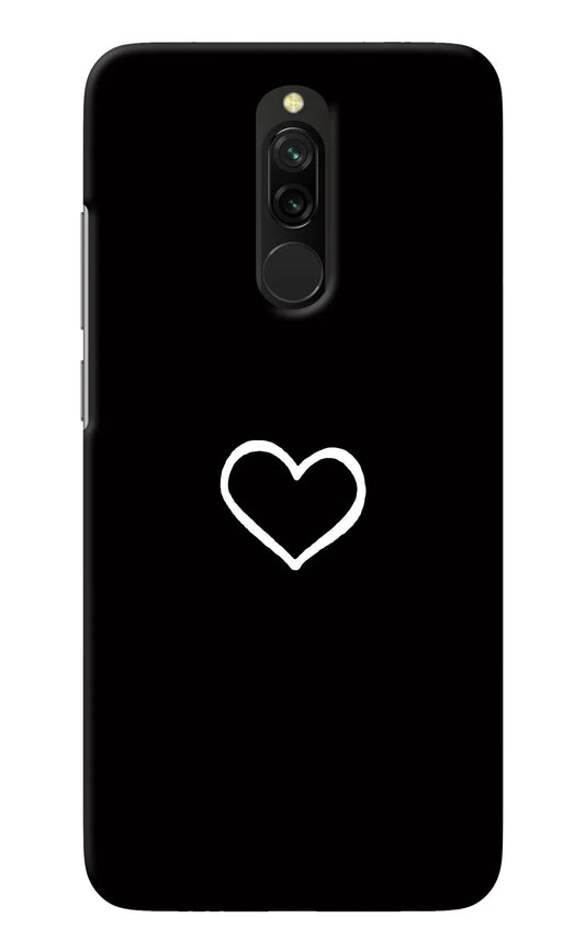 Heart Redmi 8 Back Cover