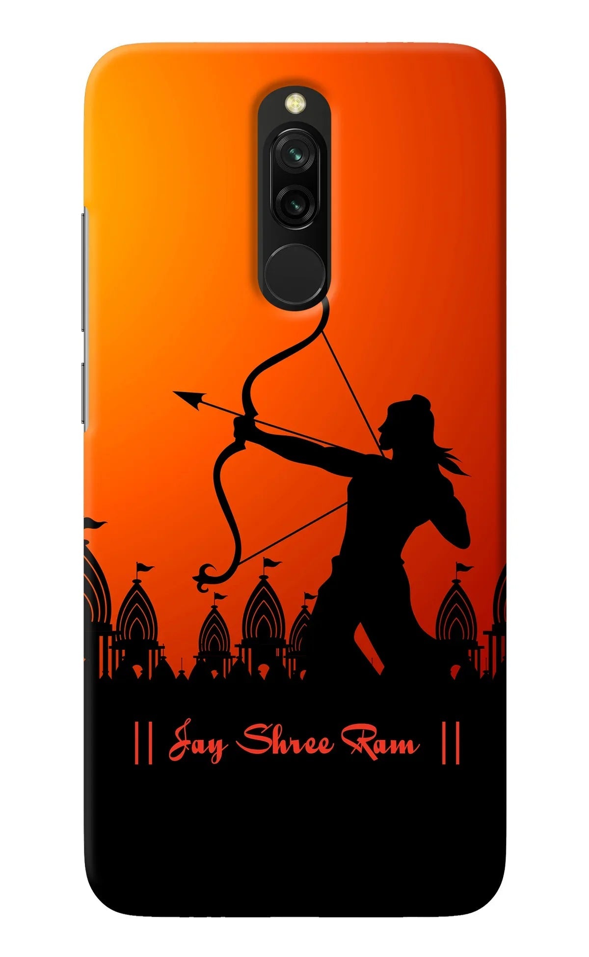 Lord Ram - 4 Redmi 8 Back Cover