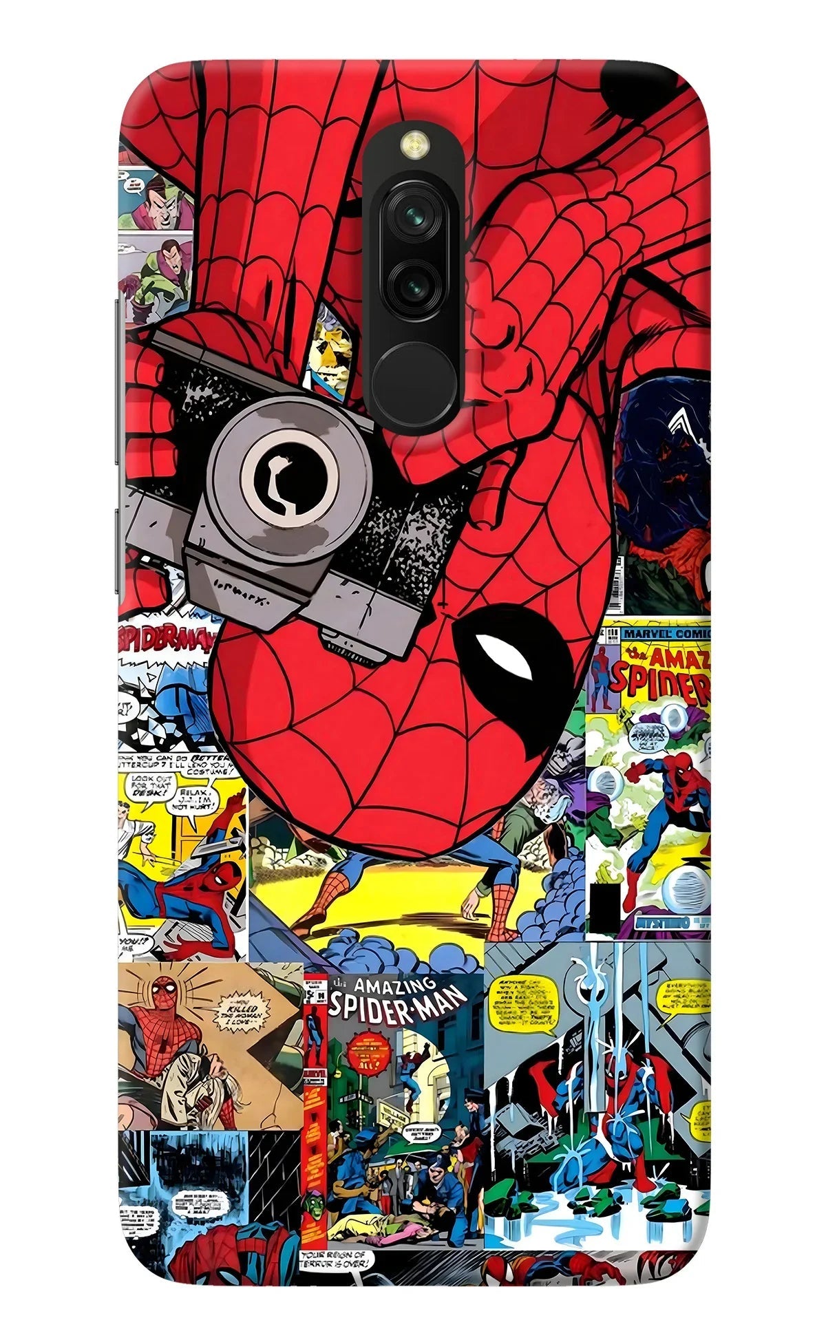 Spider Man Redmi 8 Back Cover