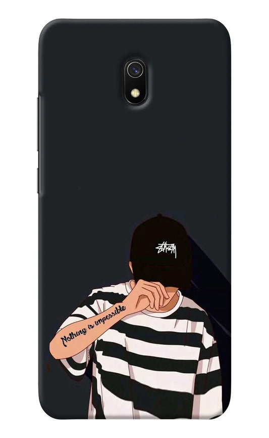 Aesthetic Boy Redmi 8A Back Cover