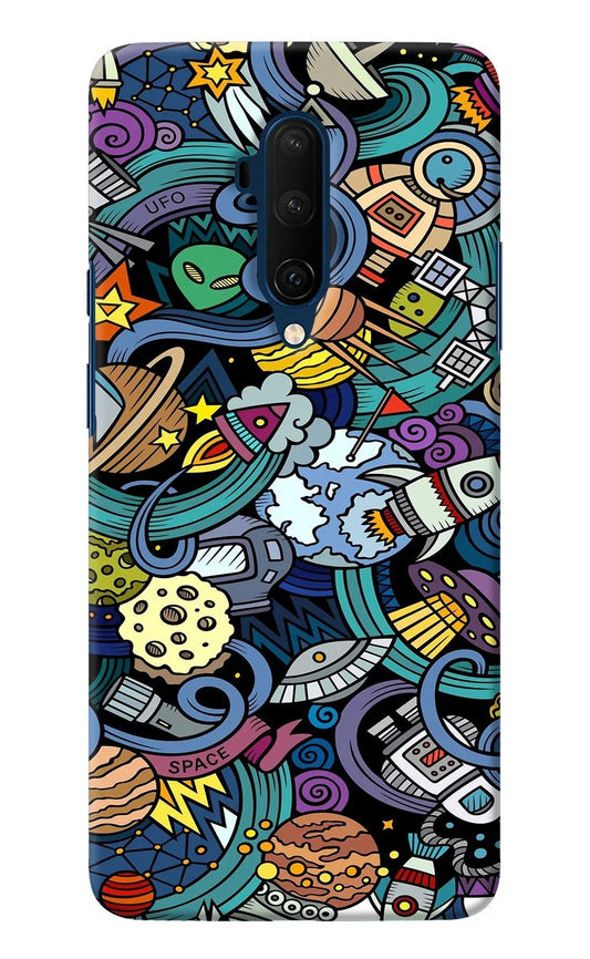 Space Abstract Oneplus 7T Pro Back Cover