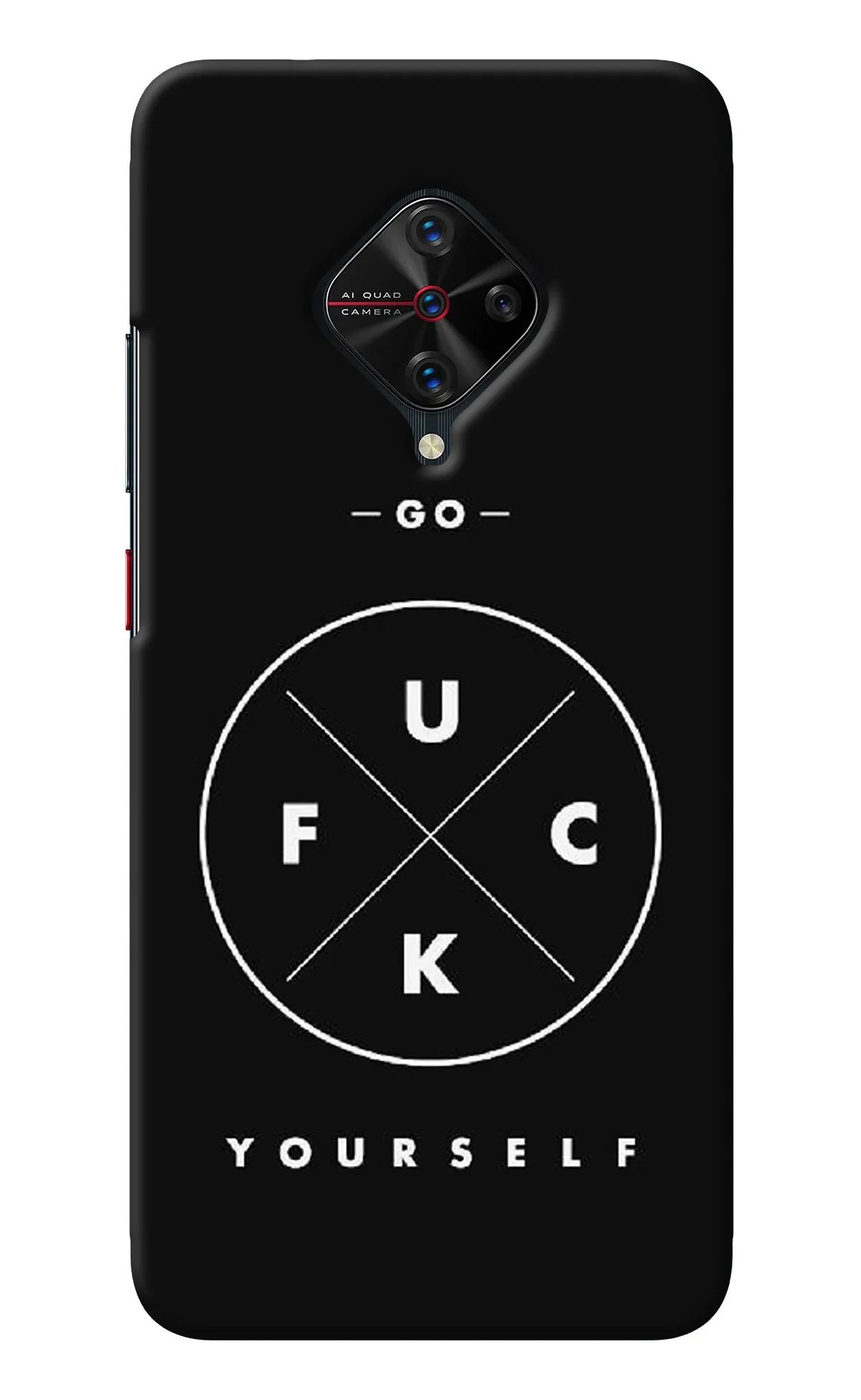 Go Fuck Yourself Vivo S1 Pro Back Cover