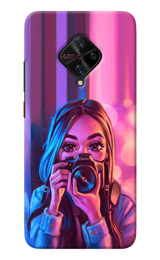 Girl Photographer Vivo S1 Pro Back Cover