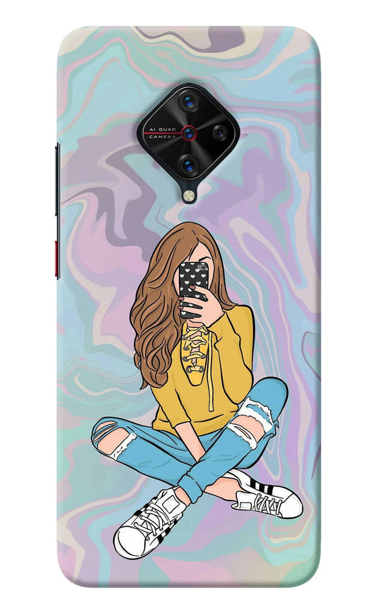 Selfie Girl Vivo S1 Pro Back Cover