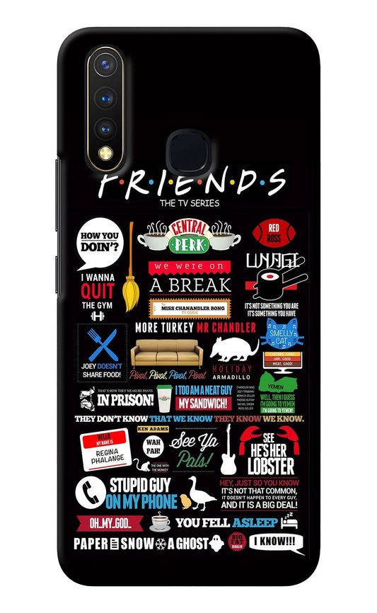 FRIENDS Vivo Y19/U20 Back Cover