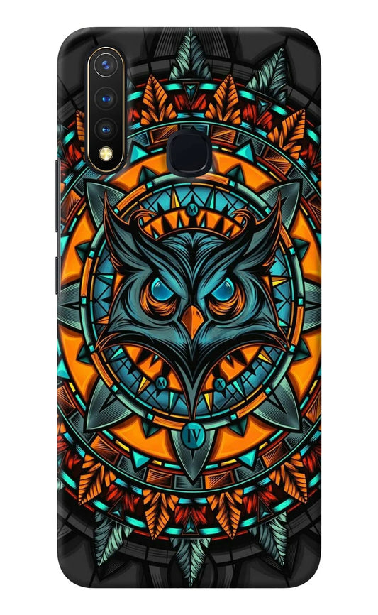 Angry Owl Art Vivo Y19/U20 Back Cover
