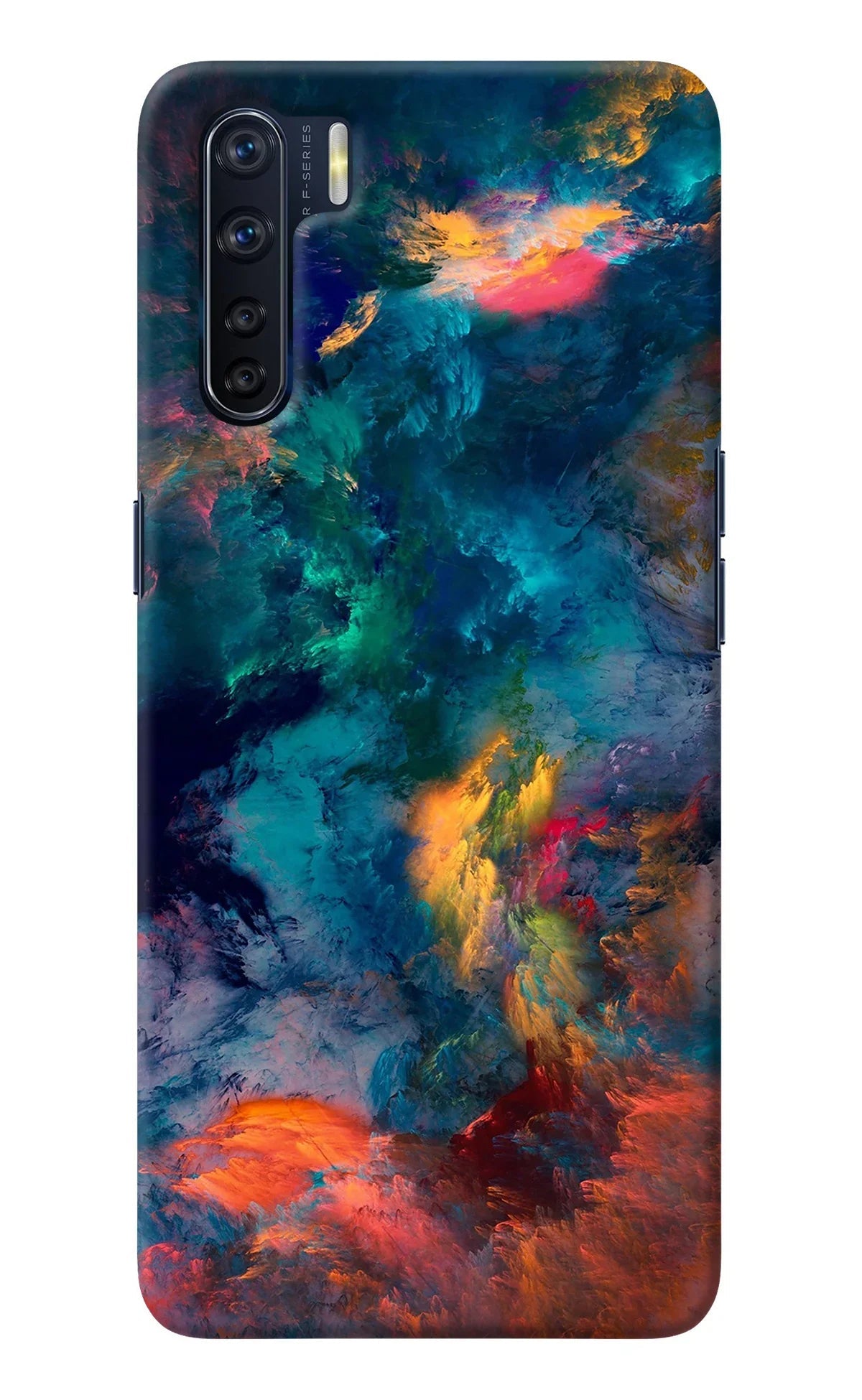 Artwork Paint Oppo F15 Back Cover