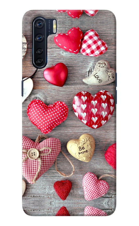 Love Wallpaper Oppo F15 Back Cover