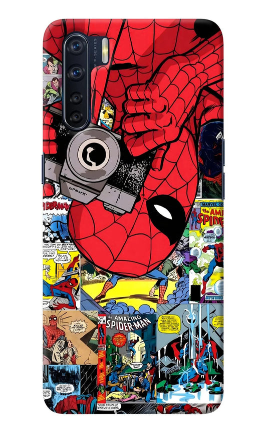 Spider Man Oppo F15 Back Cover
