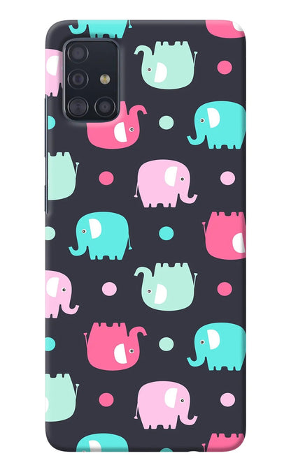 Elephants Samsung A51 Back Cover