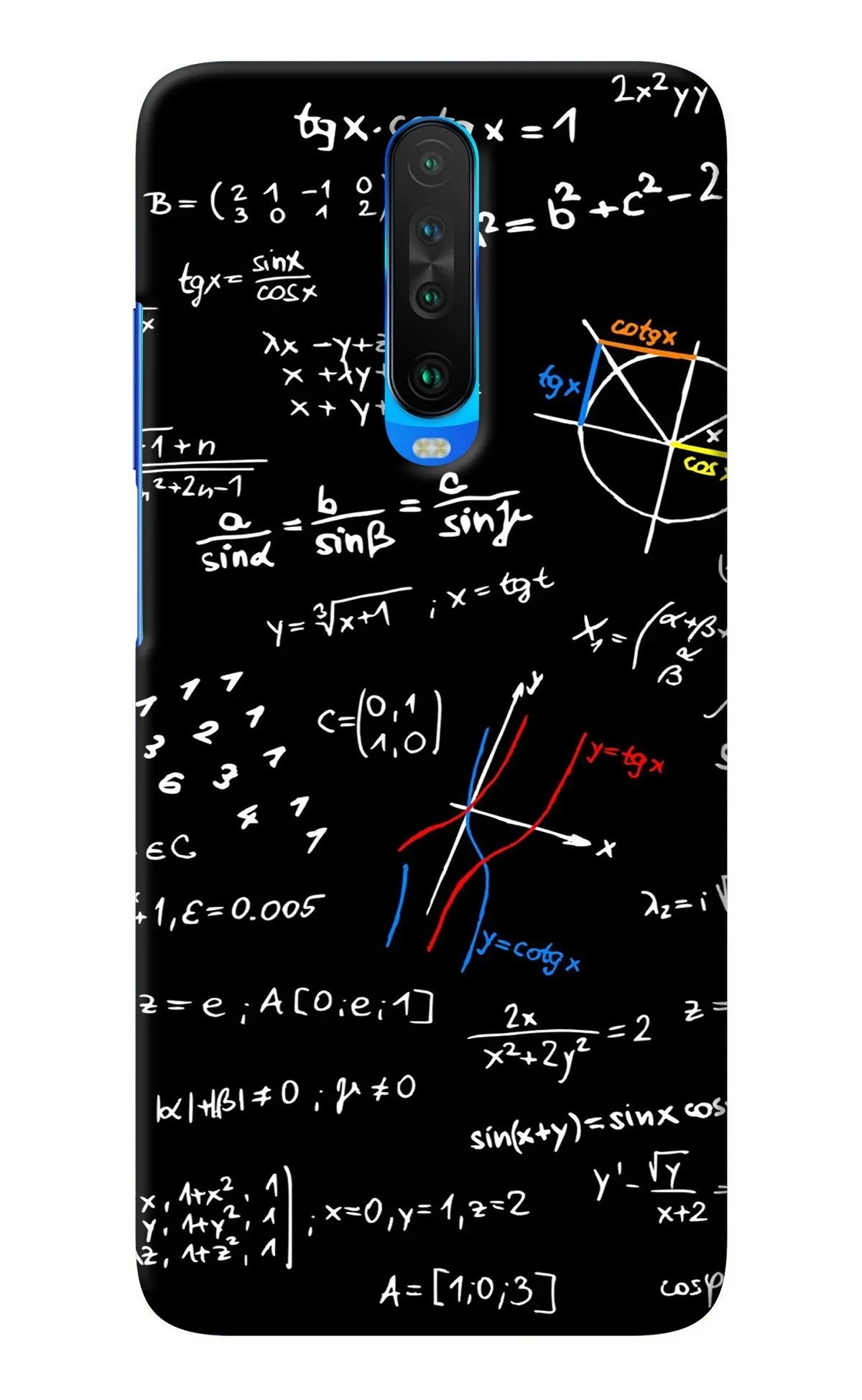 Mathematics Formula Poco X2 Back Cover