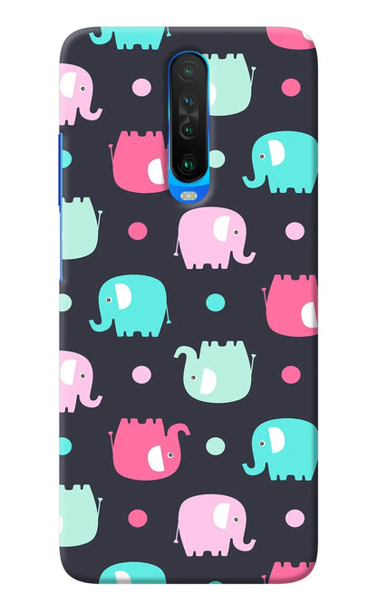 Elephants Poco X2 Back Cover